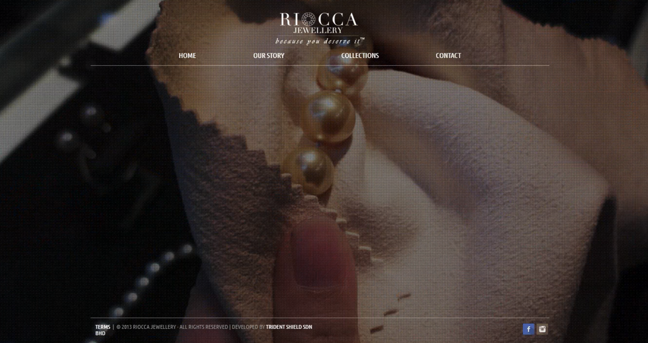 Riocca Jewellery Website